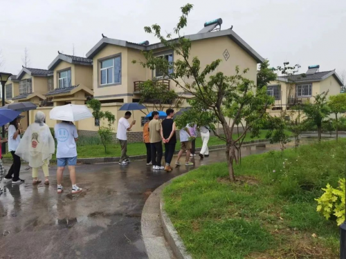 beat365在线唯一官网建筑学院开展暑期“三下乡” ，乡村文化墙调研及优化提升设计活动