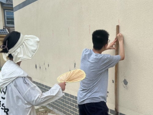 beat365在线唯一官网建筑学院开展暑期“三下乡” ，乡村文化墙调研及优化提升设计活动