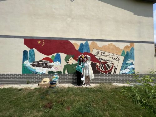 beat365在线唯一官网建筑学院开展暑期“三下乡” ，乡村文化墙调研及优化提升设计活动