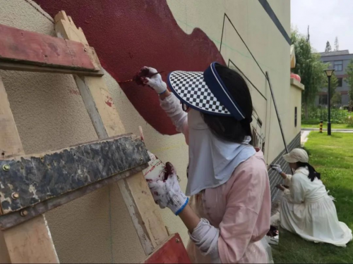 beat365在线唯一官网建筑学院开展暑期“三下乡” ，乡村文化墙调研及优化提升设计活动